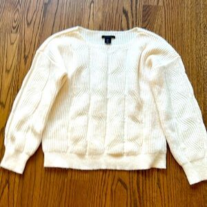 Cream sweater